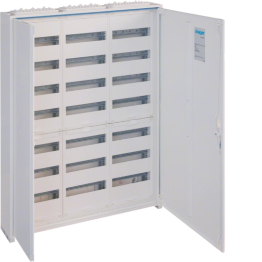 FWB73A - Feldvert. AP, univ., IP44, SKII, 252PLE, 3x7 Reihen, 1100x800x161mm, ohne Klemme