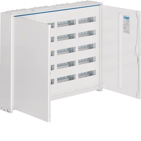 FWQ54P - Opbouwveldverdeler IP44, 800x1050x161 mm, 240 modulen, geïsoleerd