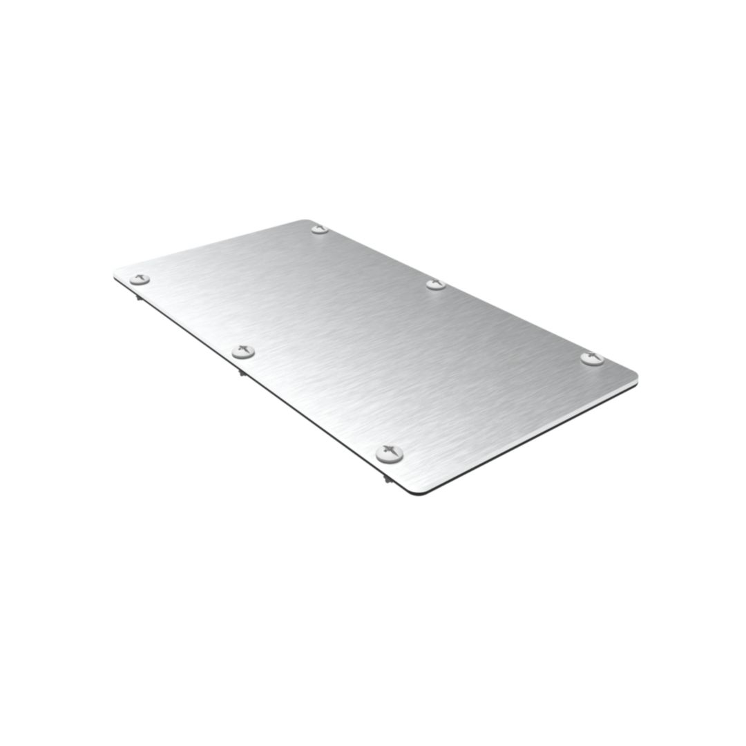 Kábelbevezető teli Al lakkozott alu 232mm x 5mm Quadro+ Hager