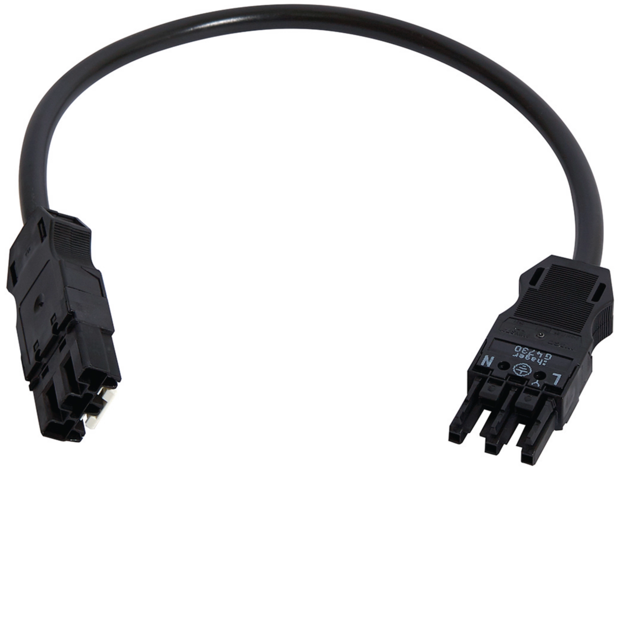 G4730 - Verbindungsleitung Wago Stecksystem 3x1,5mm² Länge 0,45m