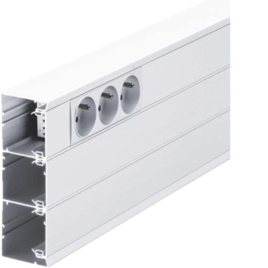 GBA5016119010 - Socle goul install Alu 50161,BlancPaloma