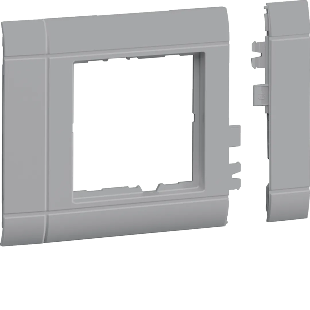 GR0800BLAN - Rahmenblende modular, ZS 50, OT 80, hfr, lack alu
