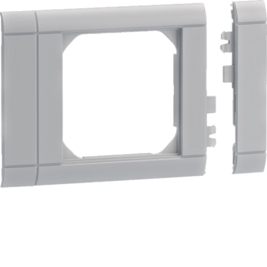 GR0800CH03 - Rahmenblende tehalit CH modular halogenfrei, 80mm, lichtgrau
