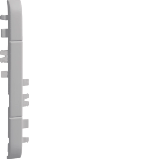 Blendenzwischstück anreihbar aus ABS halogenfrei Oberteil 120mm lichtgrau