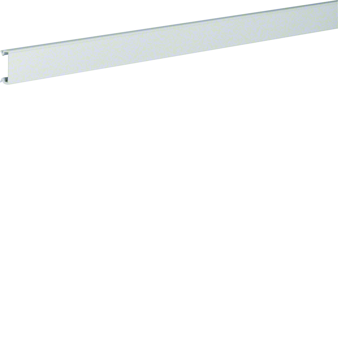 Huzalozócsatorna fedél 25x25mm csatornához 25mm-sz 2000mm világosszürke halogénmentes HA7 Hager