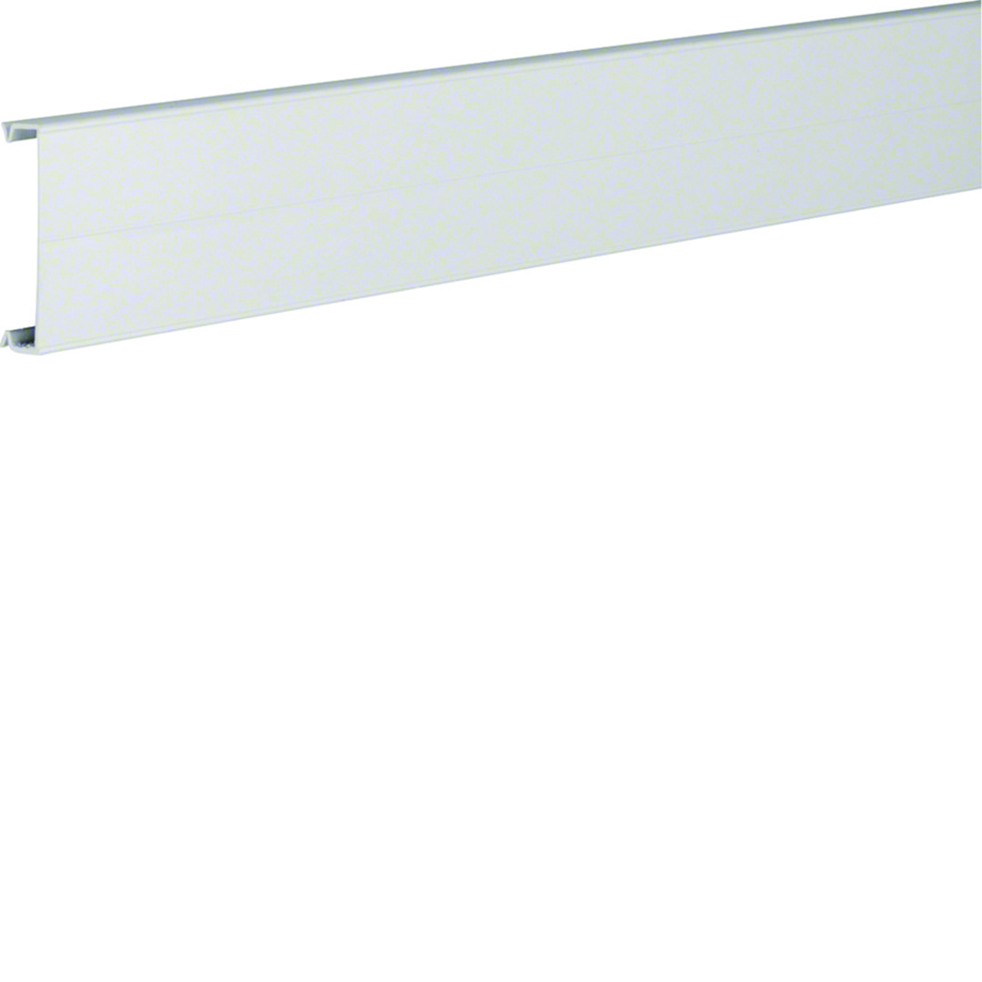 Huzalozócsatorna fedél 60mm magas csatornához 60mm-sz 2000mm világosszürke HA7 Hager