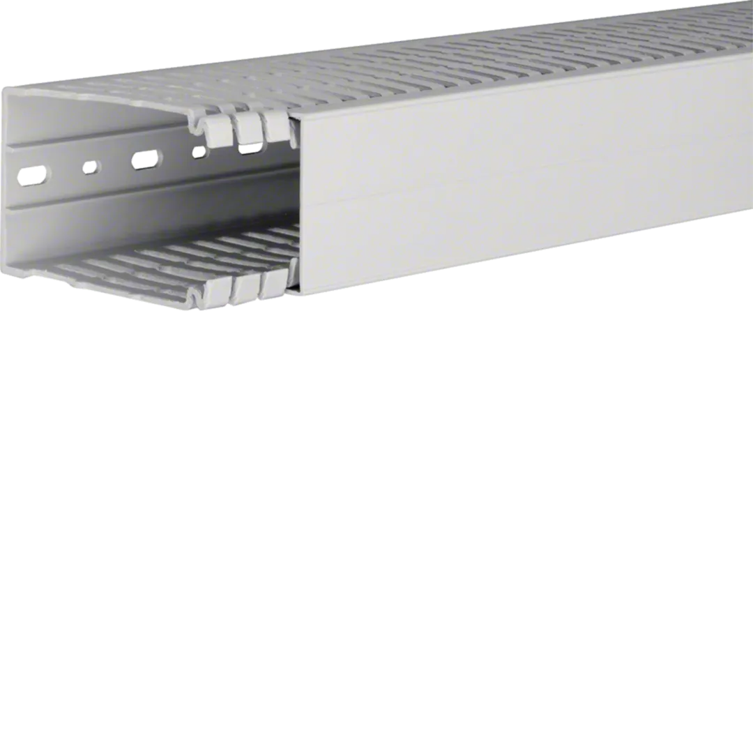 HA7100060 - Verdrahtungskanal aus PC/ABS halogenfrei HA7 100x60mm lichtgrau