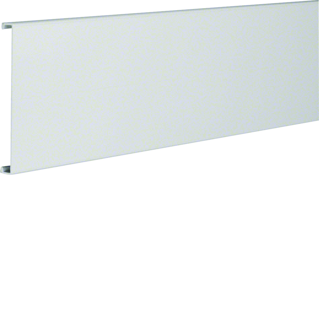 Huzalozócsatorna fedél 120mm magas csatornához 120mm-sz 2000mm világosszürke HA7 Hager