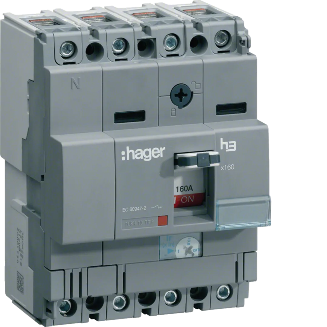 HCA161H - Interrupteur Sectionneur h3 x160 4P 160A CTC