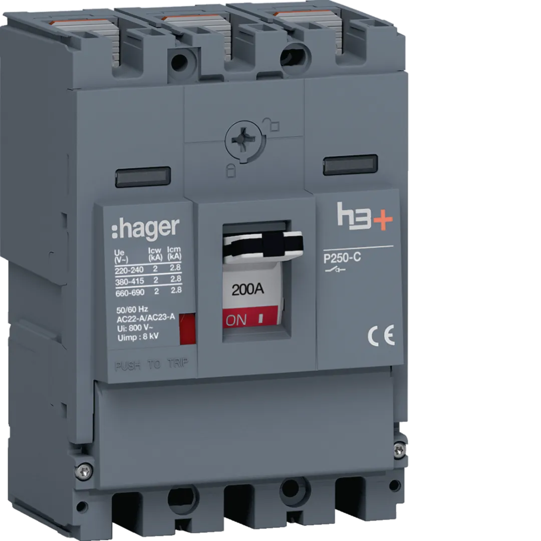 HCT200AR - Interrupteur Sectionneur h3+ P250 3P 200A FTC