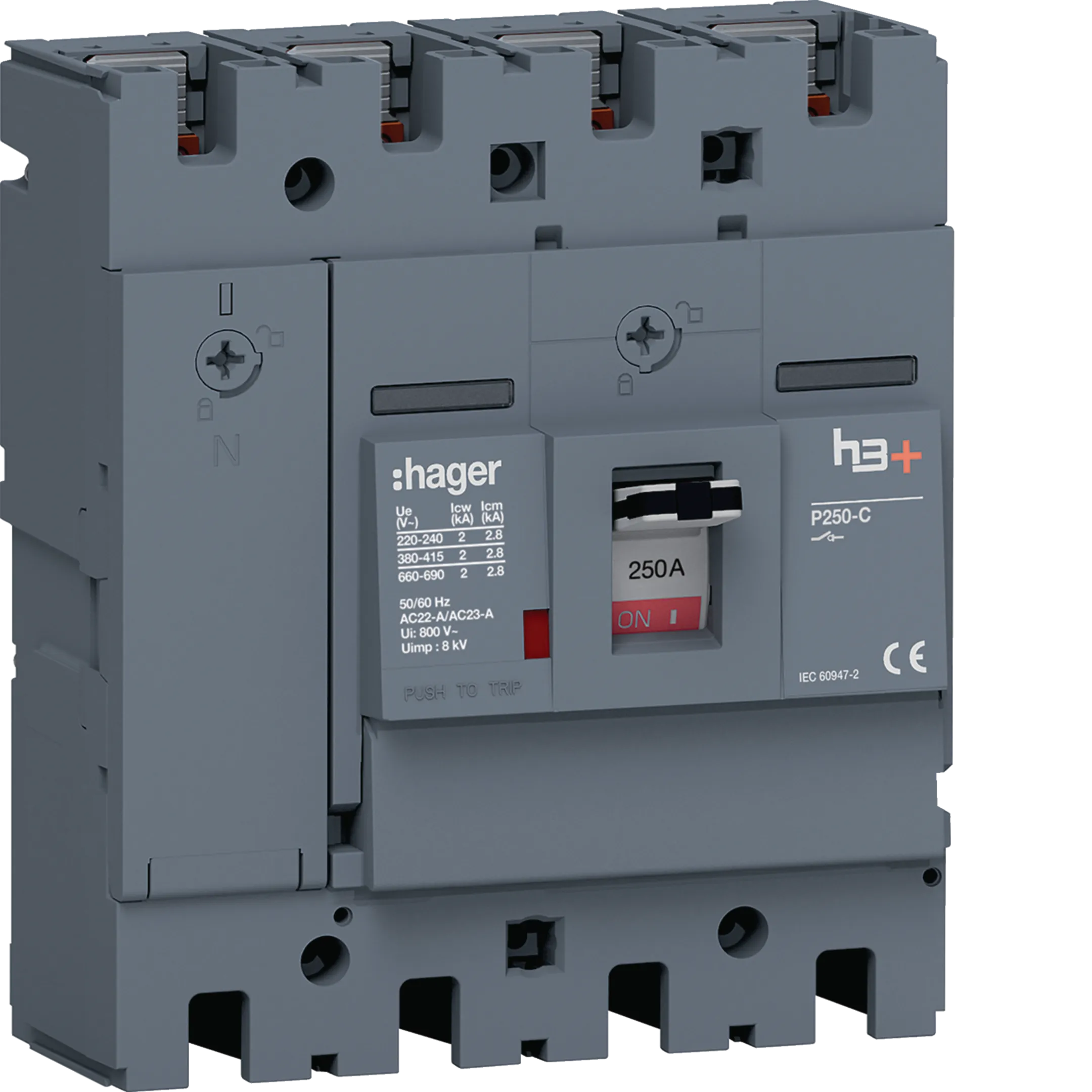 Prise & interrupteur 230V C-Line - HABA - Distribution & protection - H2R  Equipements