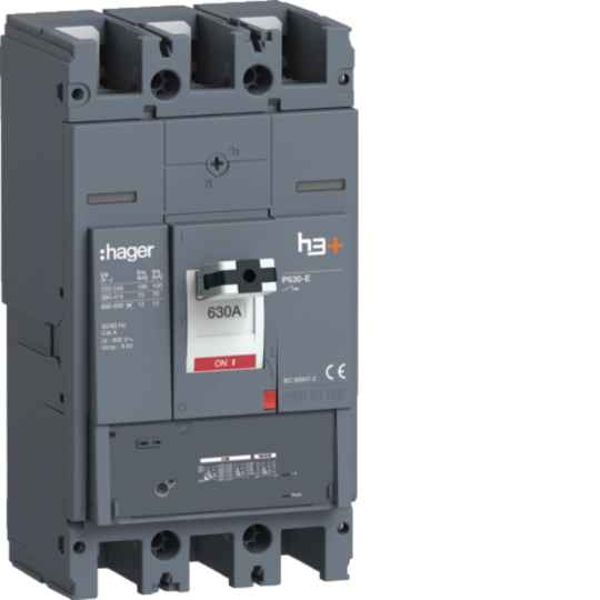 HEW630GR - Leistungsschalter h3+ P630 LSnI 3x630A 70kA