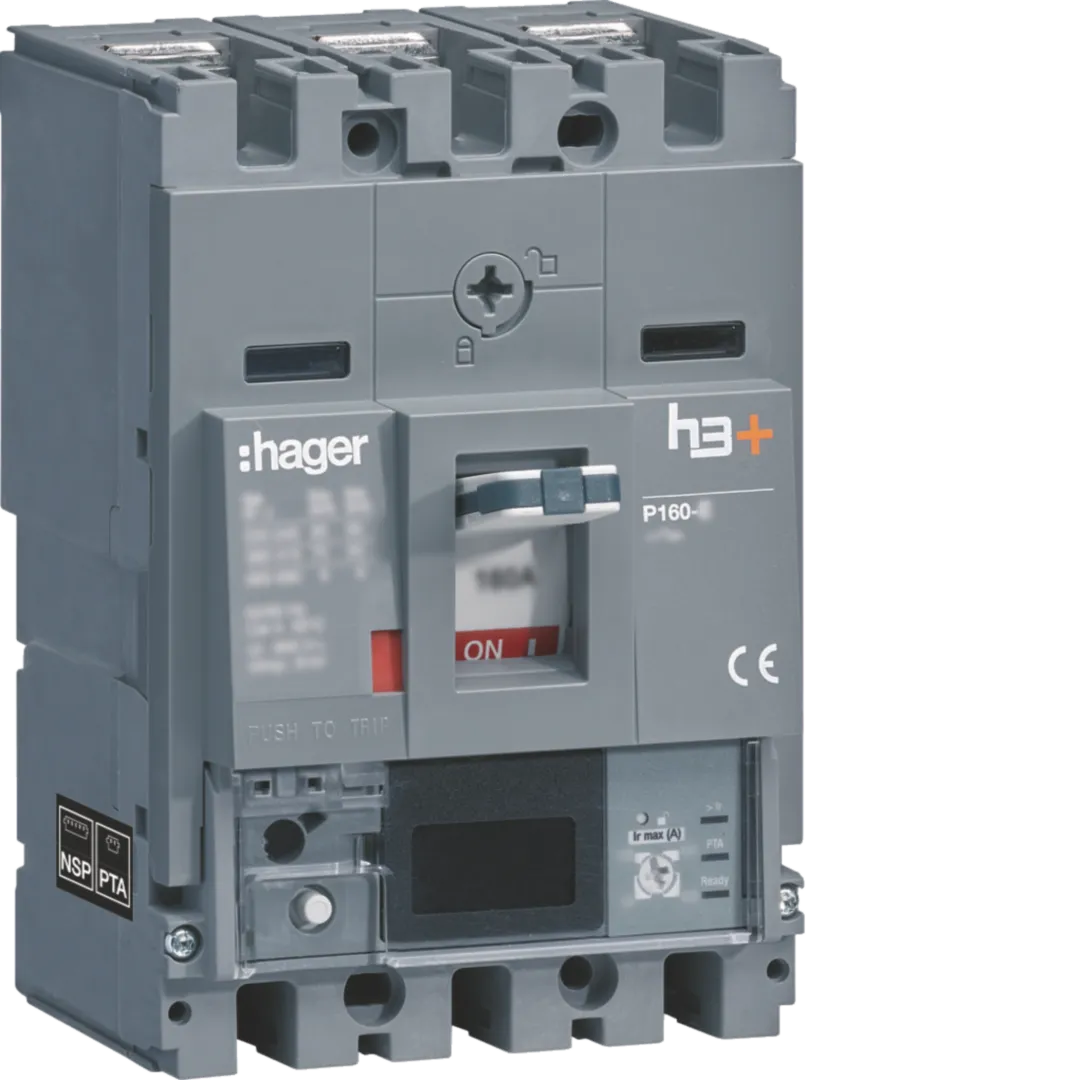 HHS040NR - Moulded Case Circuit Breaker h3+ P160 Energy 3P3D 40A 25kA FTC