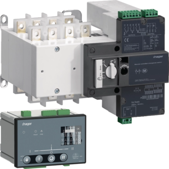 HIC412R - Automatic motorized changeover switch 4P 125A