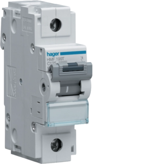 HMF199T - MCB 1P 10kA C-125A 1.5M