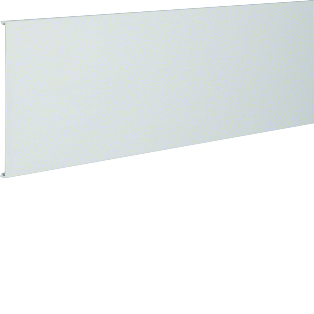 Perforált huzalozócsatorna fedél PPO 125mm-sz 2000mm világosszürke halogénmentes HNG Hager