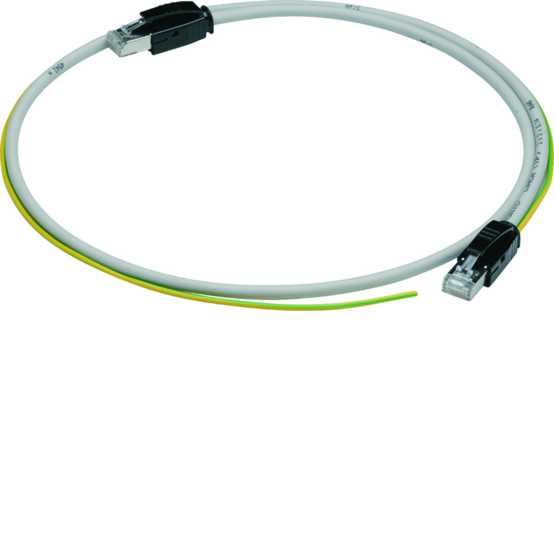 RJ45-RJ45 with earth Modbus cable 2 m