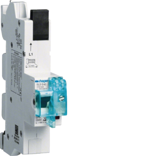 HTS140E - SLS-Schalter 1 polig E-Charakteristik 40A für Sammelschiene QuickConnect