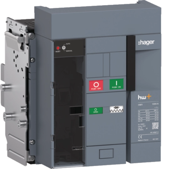 HW1M310DE - ACB HW1 55kA 1000A 3P Wyłącznik wysuwny do wyzwalacza sentinel Energy