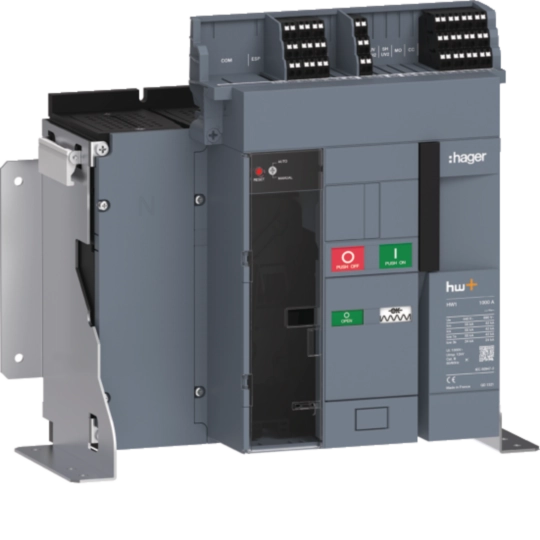 HW1M410FE - ACB HW1 55kA 1000A 4P Wyłącznik stacjonarny do wyzwalacza sentinel Energy