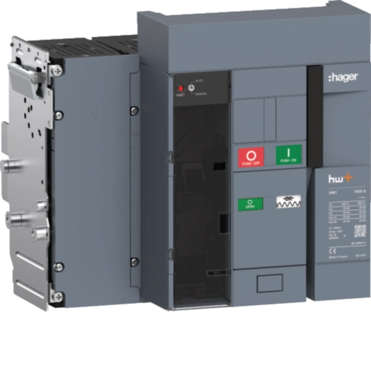 HW1M416DB - Luftbrytare (ACB) HW1 55kA 1600A 4-polig utdragbar, för sentinel TU