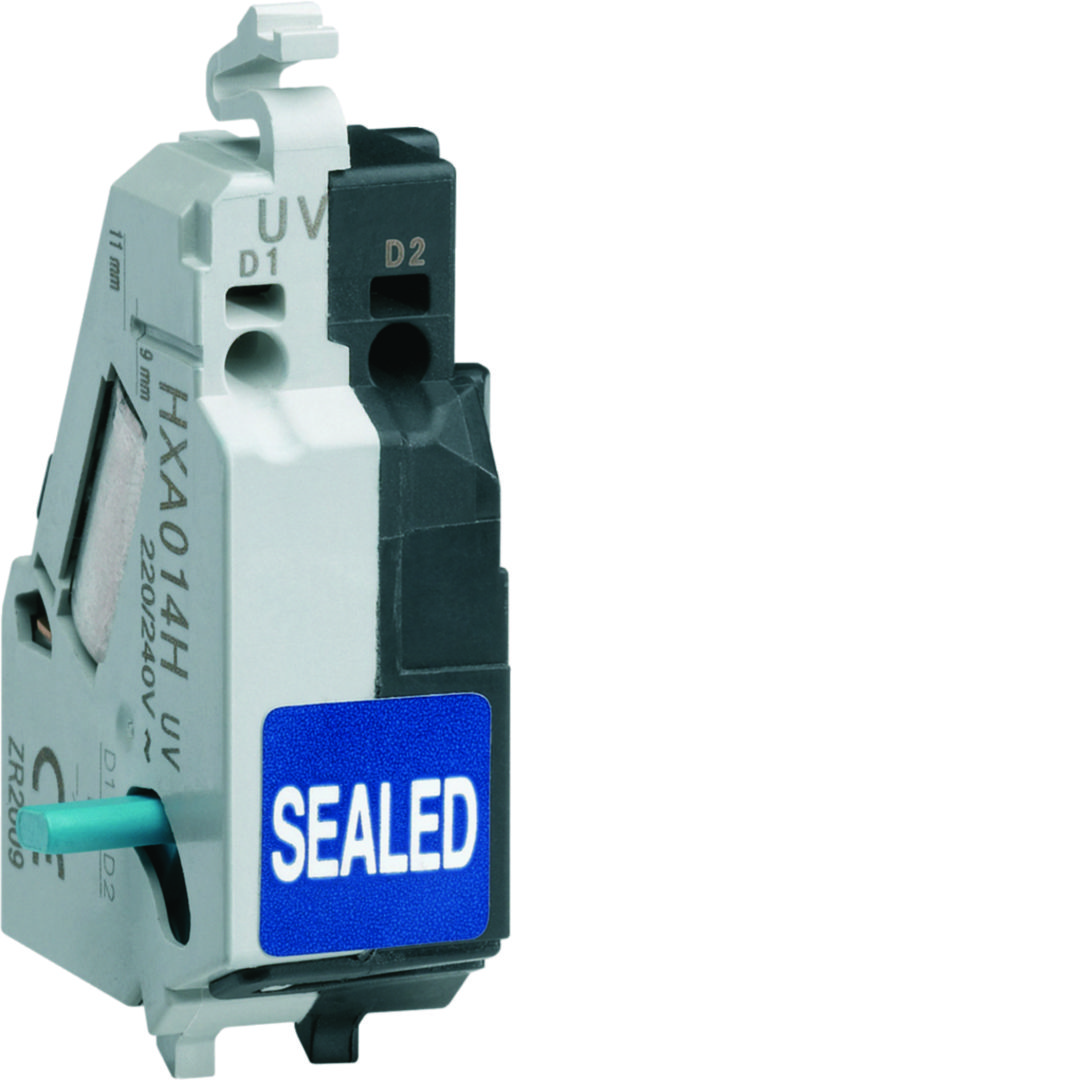 Feszültségcsökkenési (nullfesz)kioldó x160/250-hez 200-240V50Hz 200-240V60Hz HXA Hager