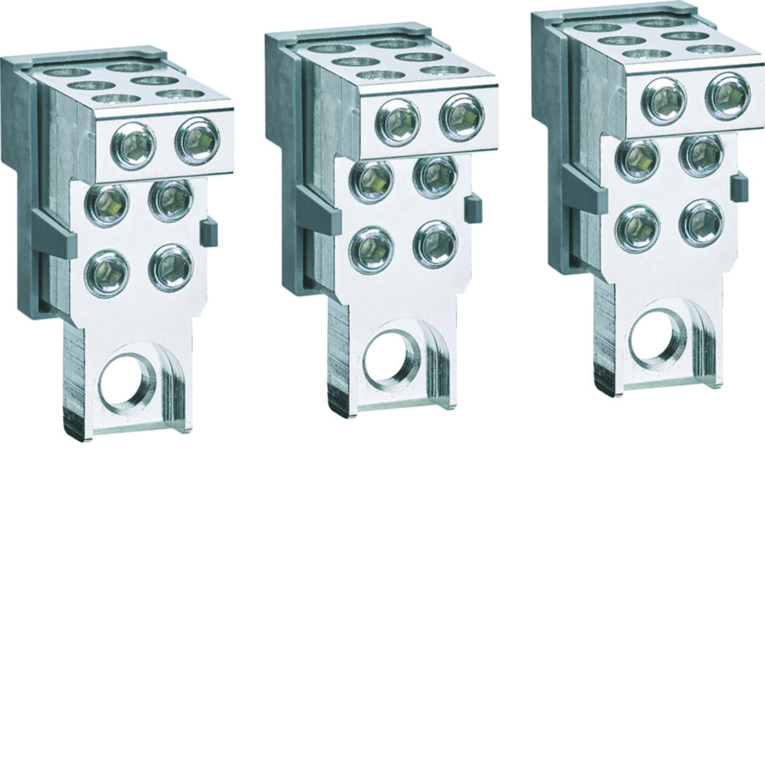 Bekötőkapocs P250-hez Cu/Al 3P 6x 6-35mm2 3P HYT Hager