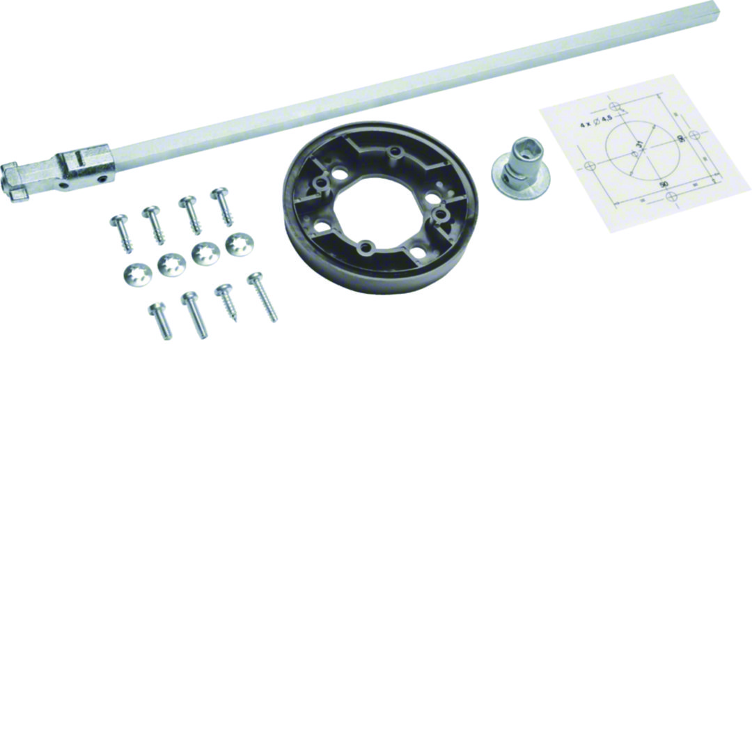 Tengelyhosszabbító HI403R/HI406R-hez 8mmx 8mm 320mm x HZC Hager