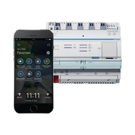 Image du produit Système de gestion du bâti­ment KNX | Hager Suisse