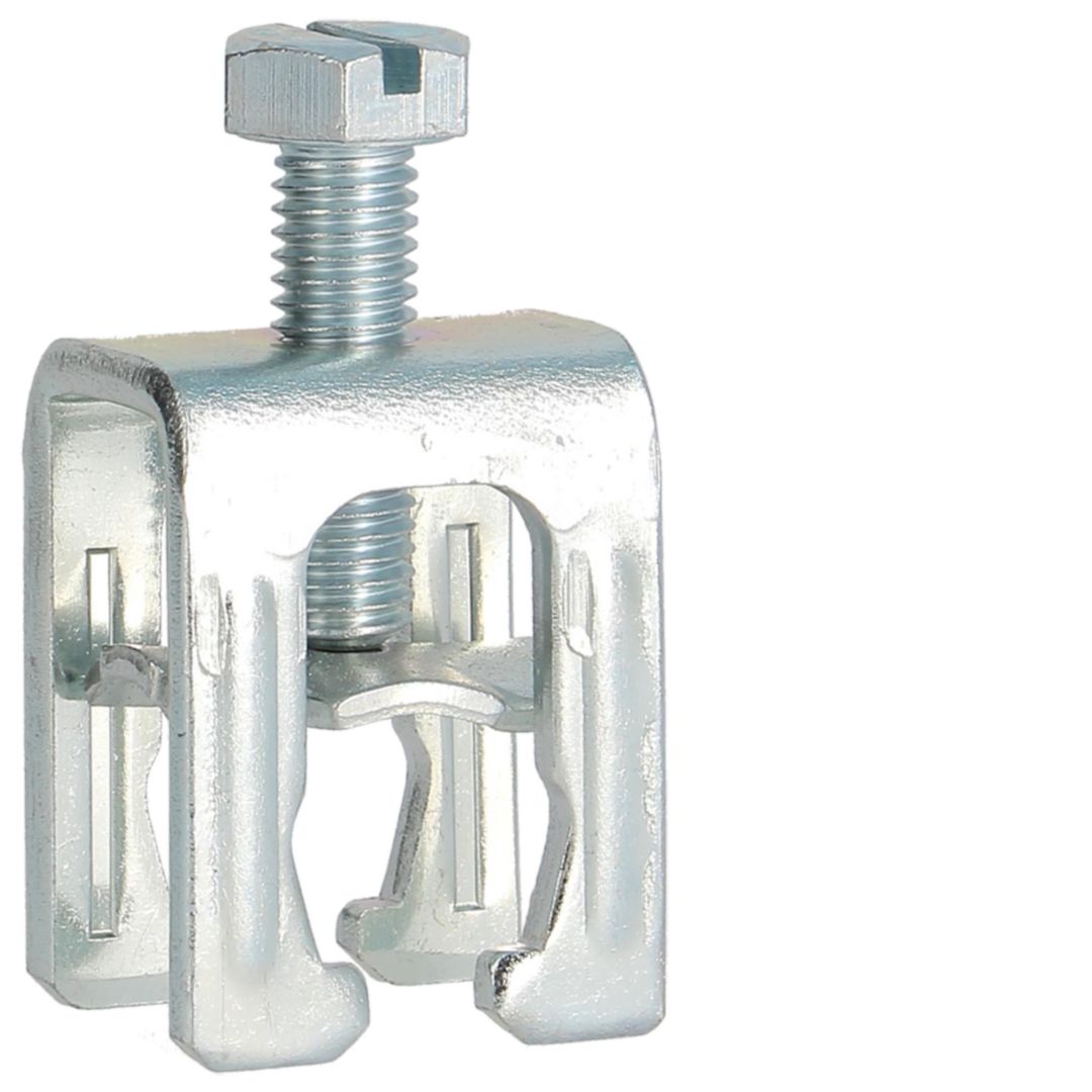 Gyűjtősínkapocs lapos sín-hez 225A 95mm2-vezetőhöz(max.) 5mm-va 12mm-sz K Hager