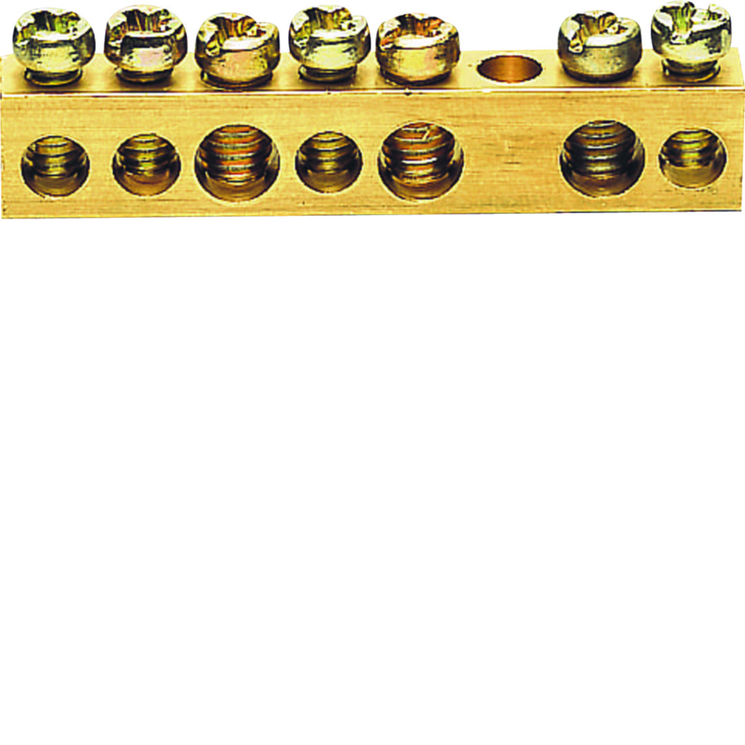 N/PE sín kiselosztóhoz 4x10+3x16mm2 1P 60A 1,5-16mm2/sokerű 1,5-16mm2/tömör Golf Hager