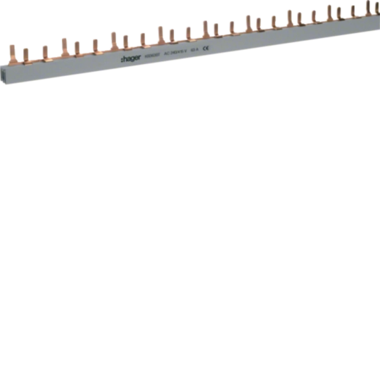KB363B - Insulated busbar 3P 63A prong 10mm²  57M