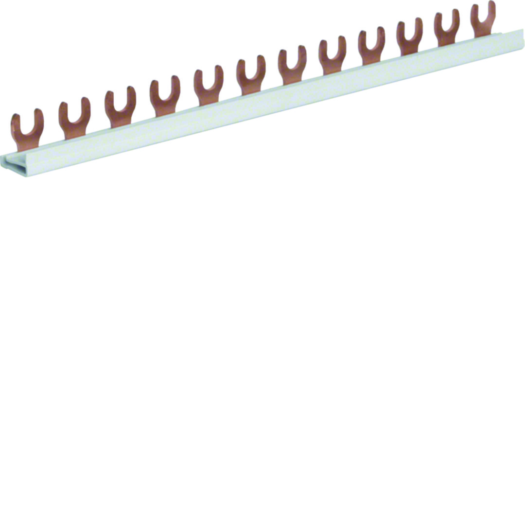 Fázissín 12db 1P kismegszakítóhoz, 10mm2, 63A, 12M, 210mm