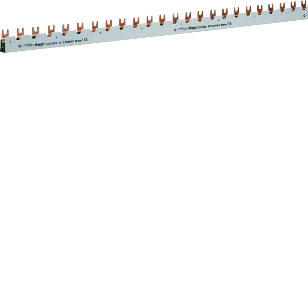 Sorolósín 3P+N villás 3P 80A 16mm2 1000mm szigetelt 4kV KDN Hager