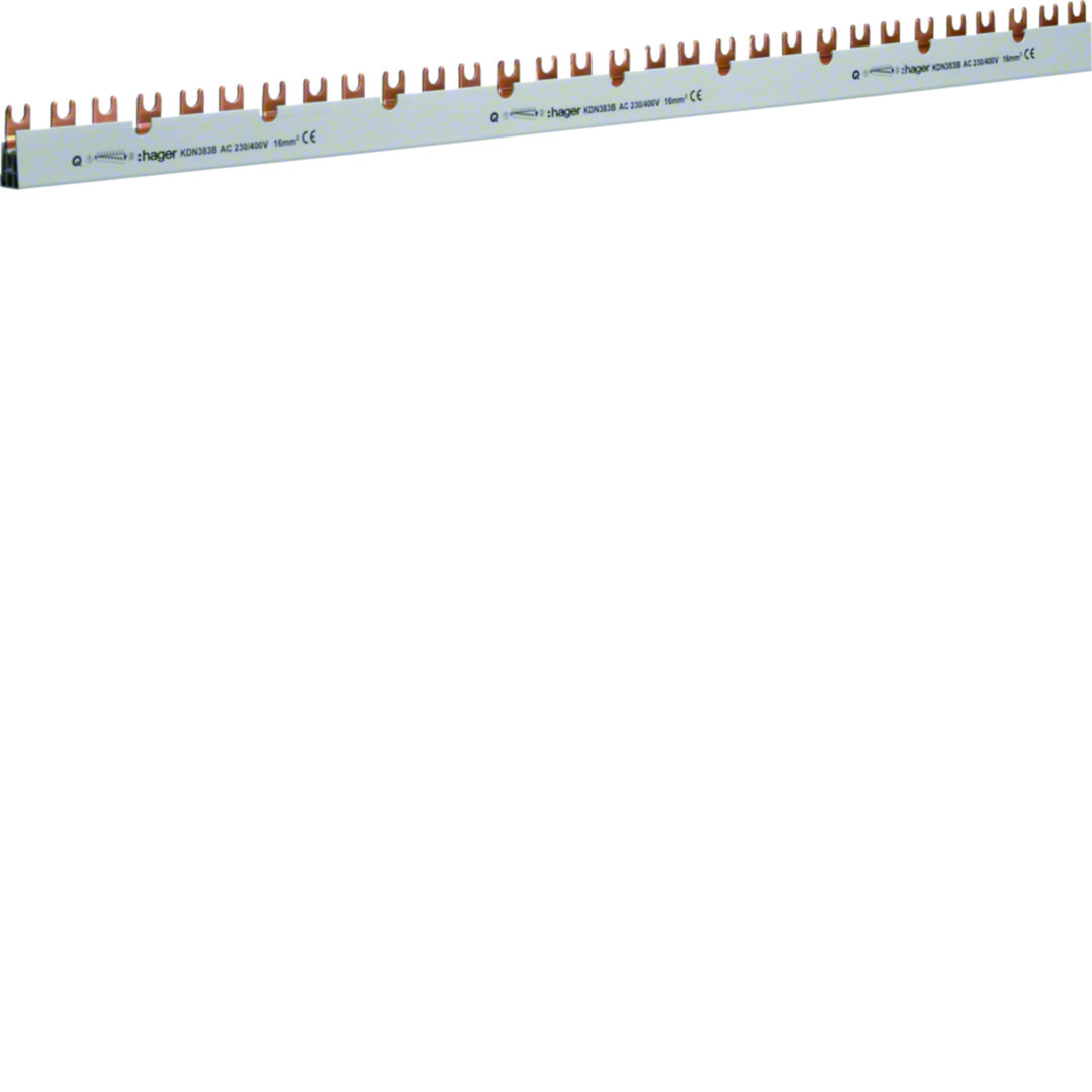 Sorolósín 3P+N villás 3P 80A 16mm2 1000mm szigetelt 4kV KDN Hager