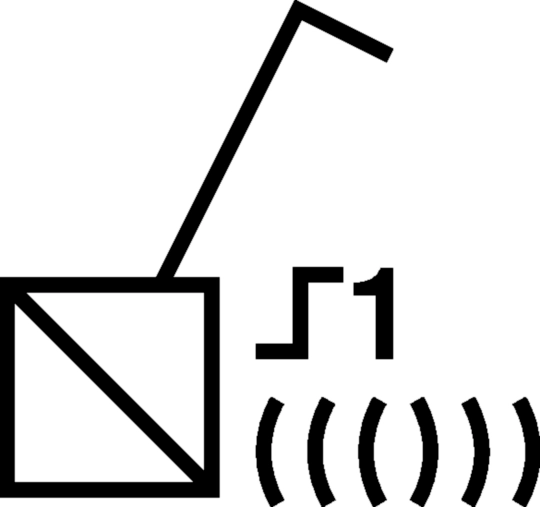 TRE400 - Funk AP Eingang 1 fach + Ausgang 1 fach 16A IP55, quicklink
