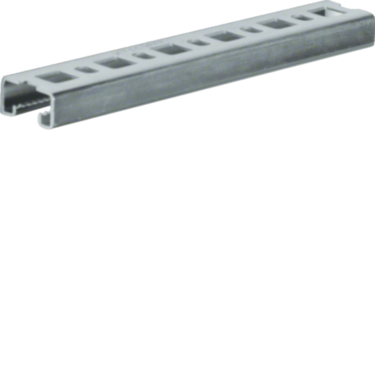 KTSC3000 - C-Profilschiene aus galvanisch verzinktem Stahlblech 25x50mm Länge 3000mm