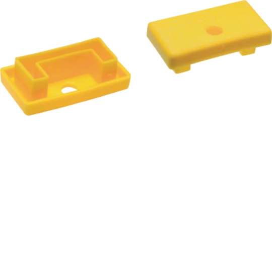 KTSCK00 - Schutzkappe aus Kunststoff zu C-Profilschiene Kanaltragsystem gelb 10Stück