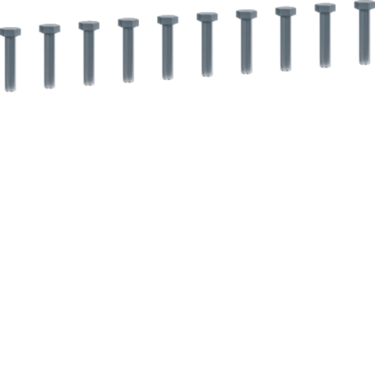 KTSS0840 - Schraube M8x40 DIN 933, Stahl verzinkt, 10 Stück