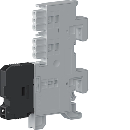 KU9S15HE - Sammelschienenbox, 1.6A, 230V, 25kA, 2-polig, 2 Abgänge für Spg, VPE=1Stück
