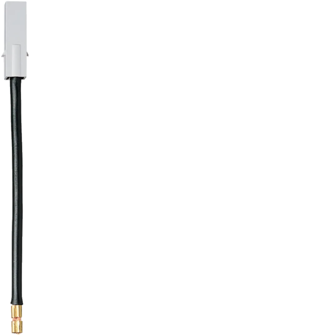KZ002 - Câble de raccordement, 120mm, noir, 6mm²,avec fiche, pour Répartiteur multifiche