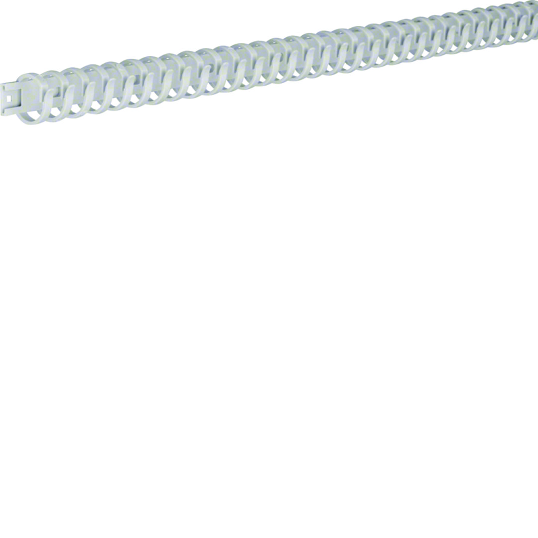 Perforált huzalozócsatorna 500mm 24mm-átmérő világosszürke öntapadó+perforált 4.5mm Hager