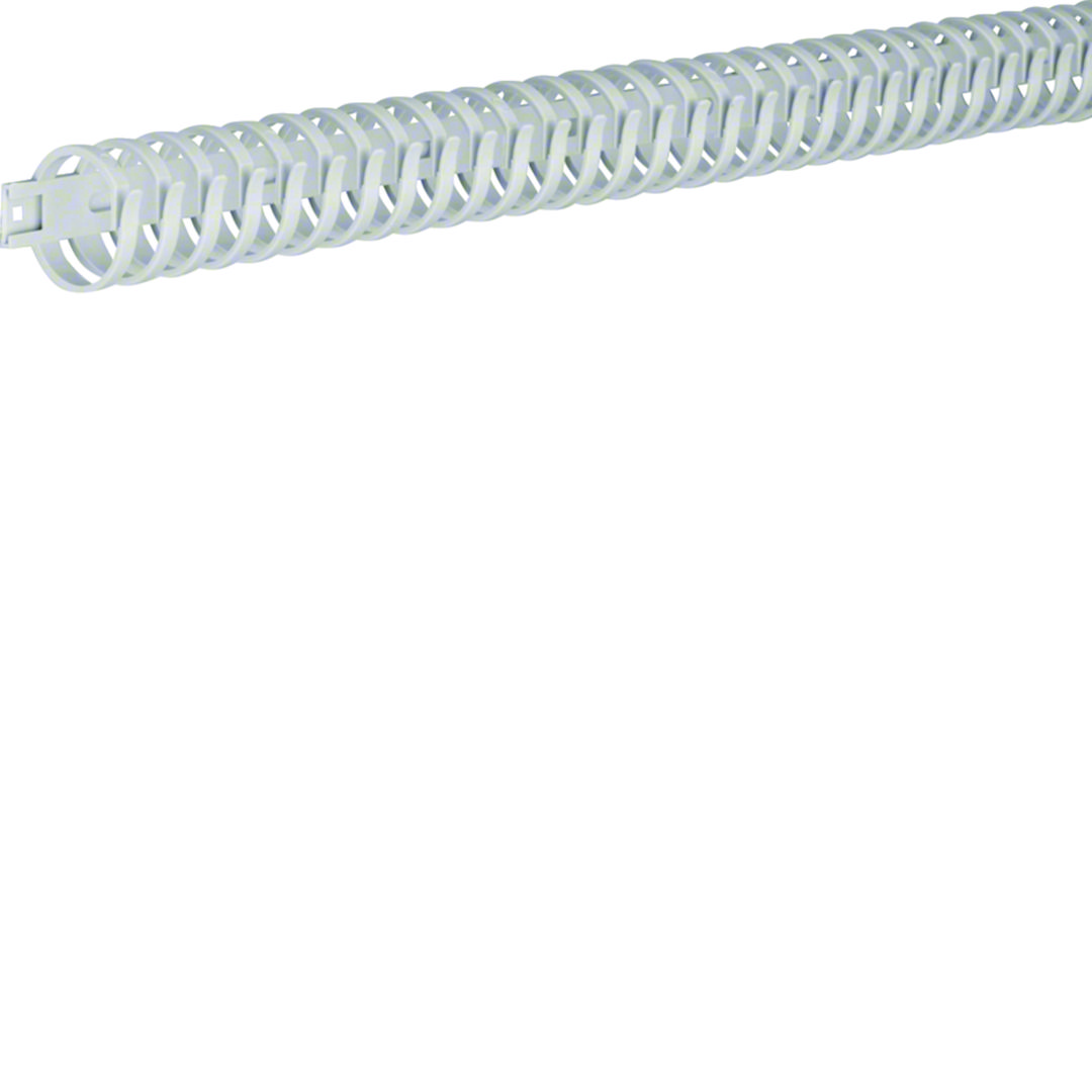 Perforált huzalozócsatorna 500mm 33mm-átmérő világosszürke öntapadó+perforált 4.5mm Hager