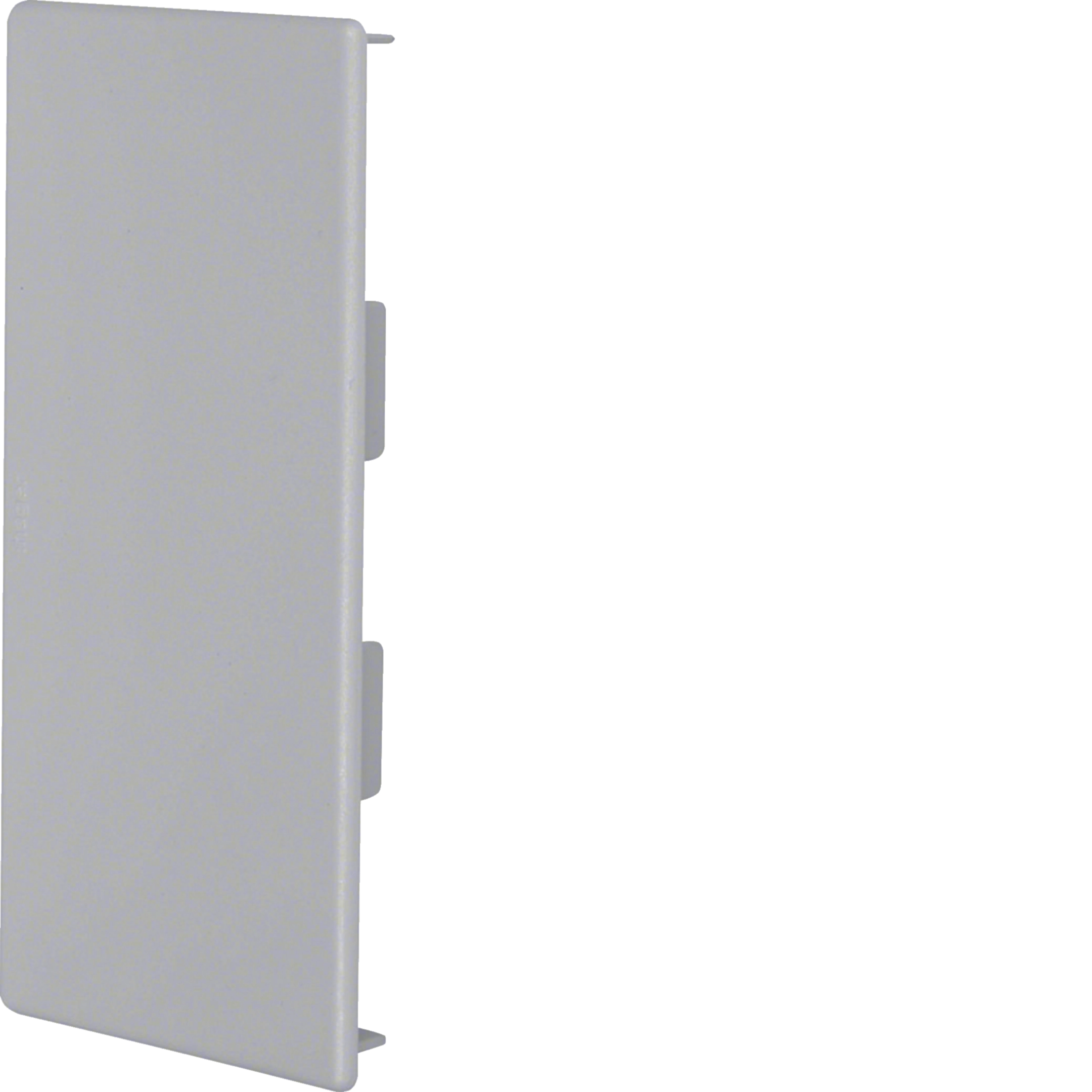 L23637030 - Endstück zu Brüstungskanal BR 85x170mm aus PVC in steingrau