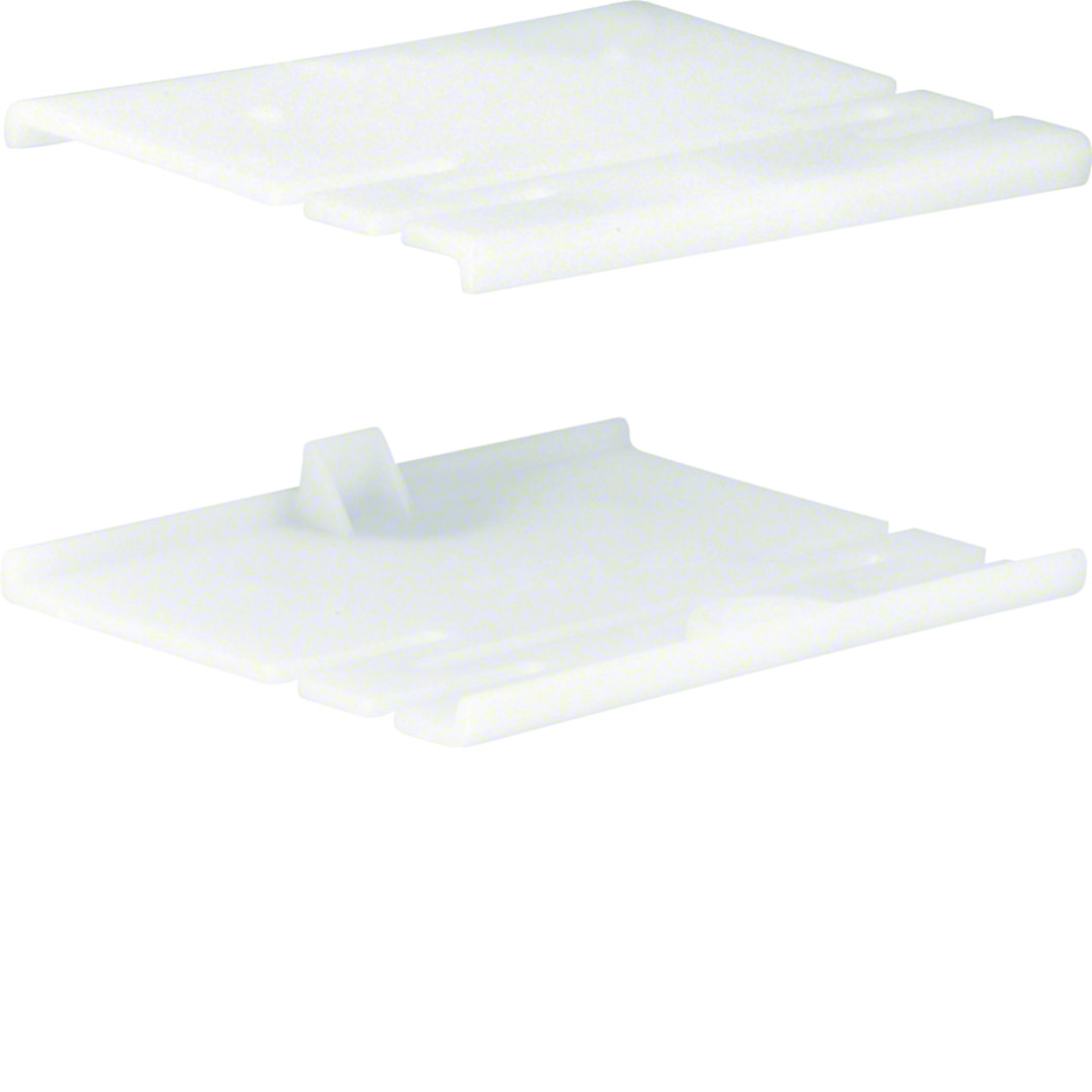 Parapetcsatorna toldókészlet 70x100-csatornához 100mm-sz 68mm-mé műanyag szimmetrikus BR Hager
