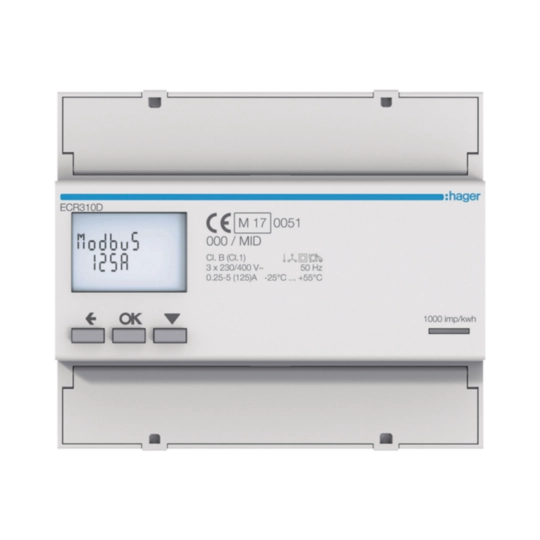 Zähler und Mess­ge­räte Reihen­ein­bau­ge­räte | Hager DE