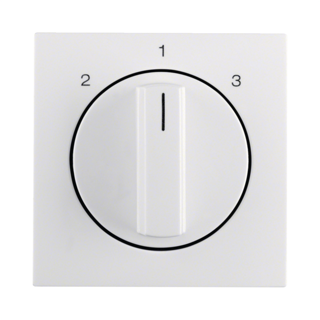 3-Stu­fen­schalter und Zentralstücke HLK-Re­ge­lung | Hager DE