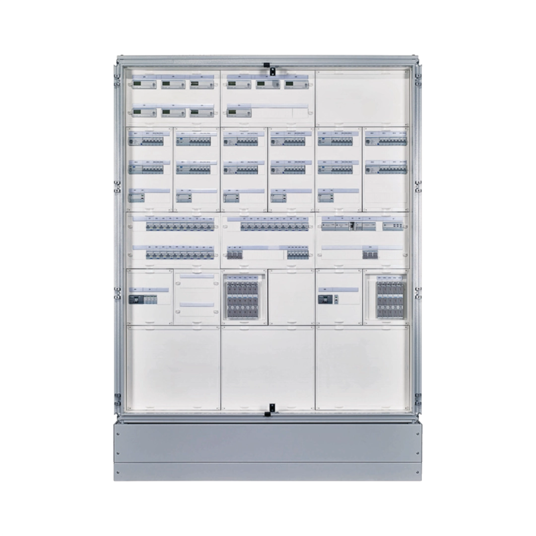 Innen­aus­bau­system bis 630 A mit univers N Bausteinen Vertei­ler­sys­teme bis 1600 A | Hager DE