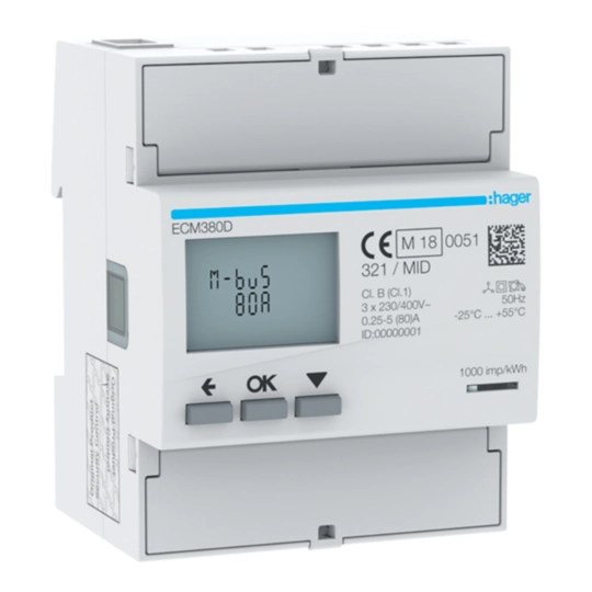 Image Energy manage­ment of the product Hager | Hager