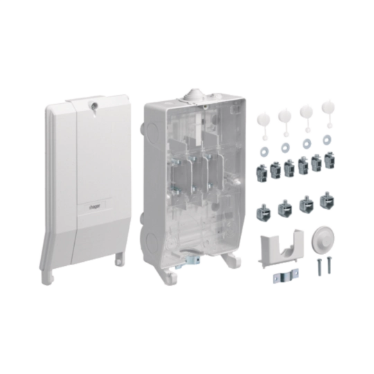 Kabel-Haus­an­schluss­kästen Haus­an­schluss-­Sys­teme | Hager DE